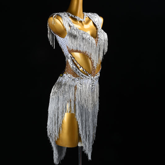 Silver Inferno Dress