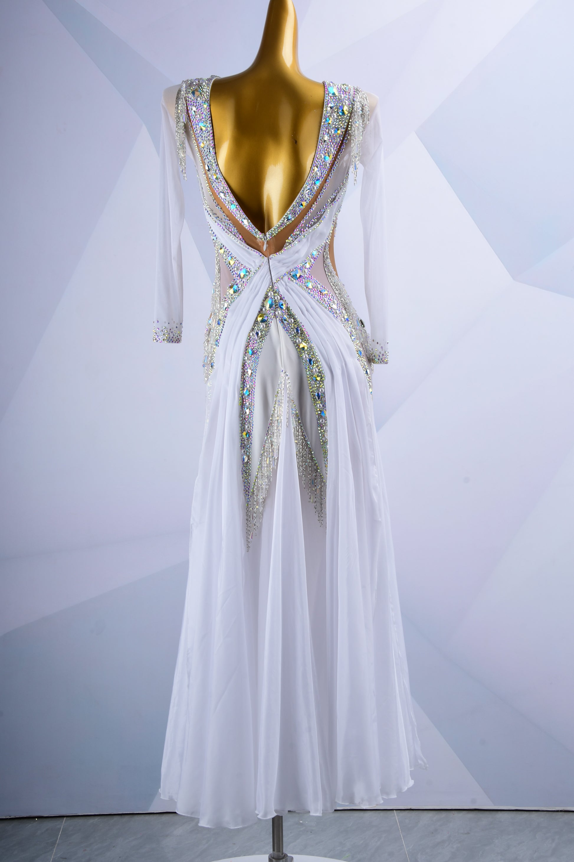 White American Smooth Dress