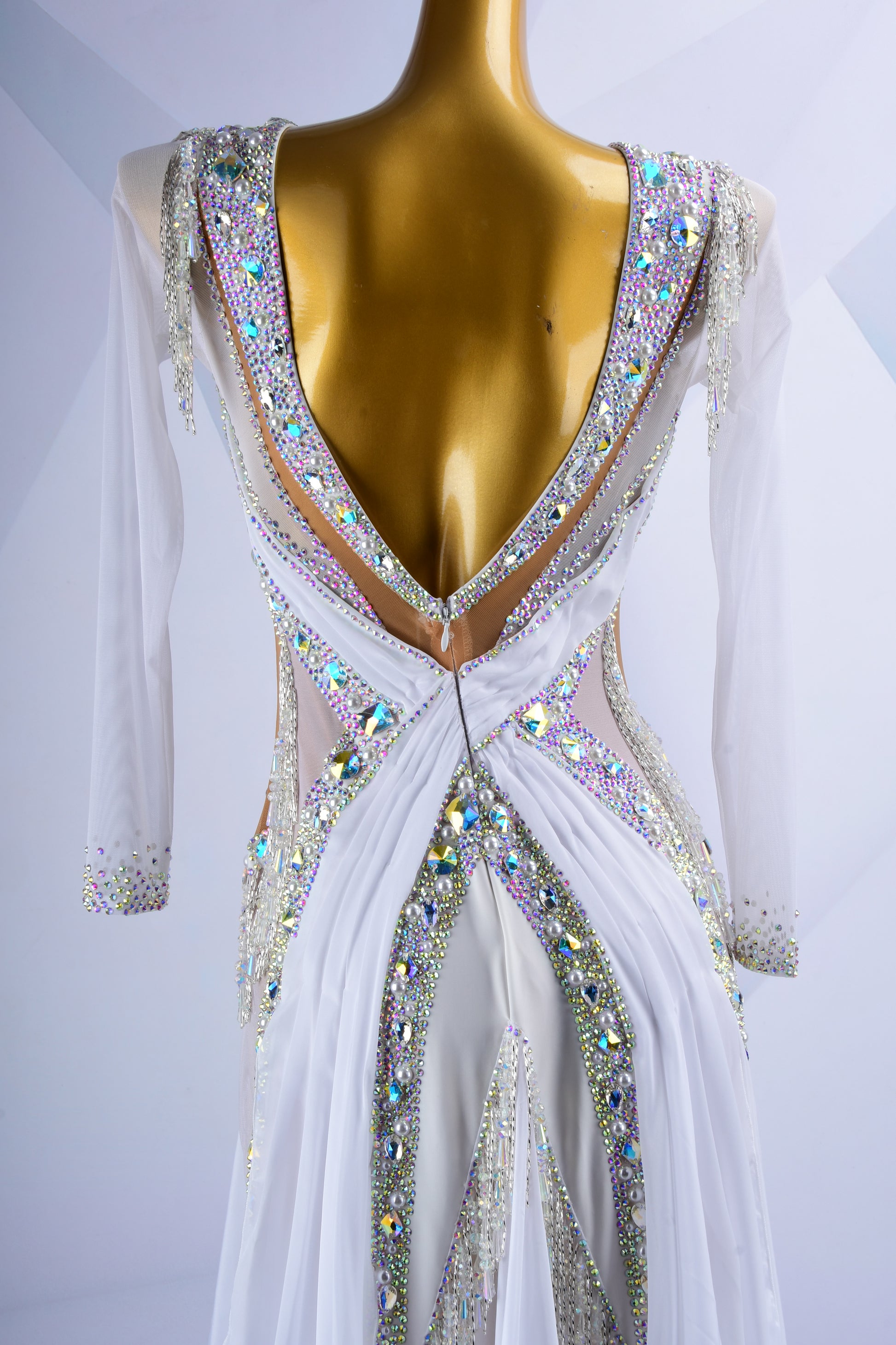White American Smooth Dress