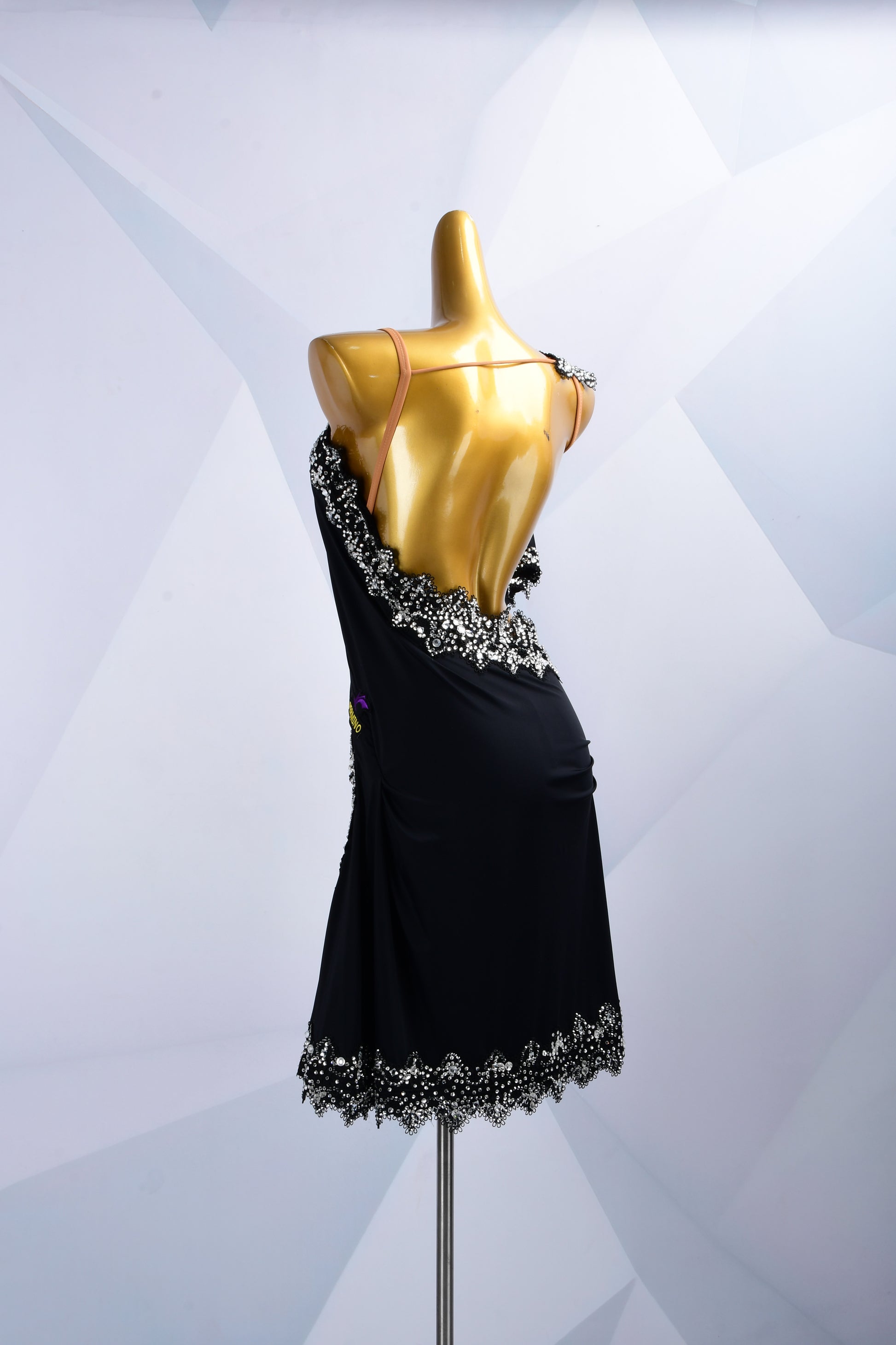 Black Latin Dress For Ladies
