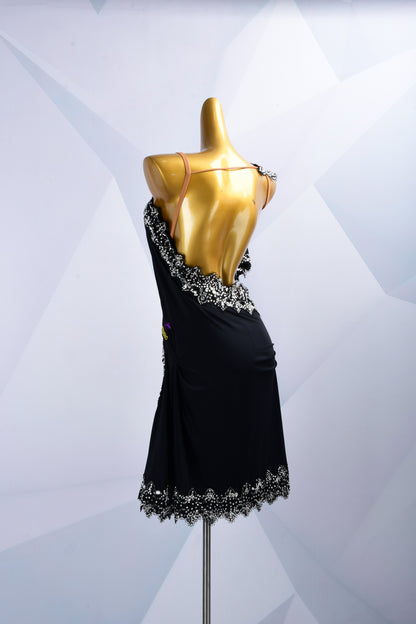 Black Latin Dress For Ladies