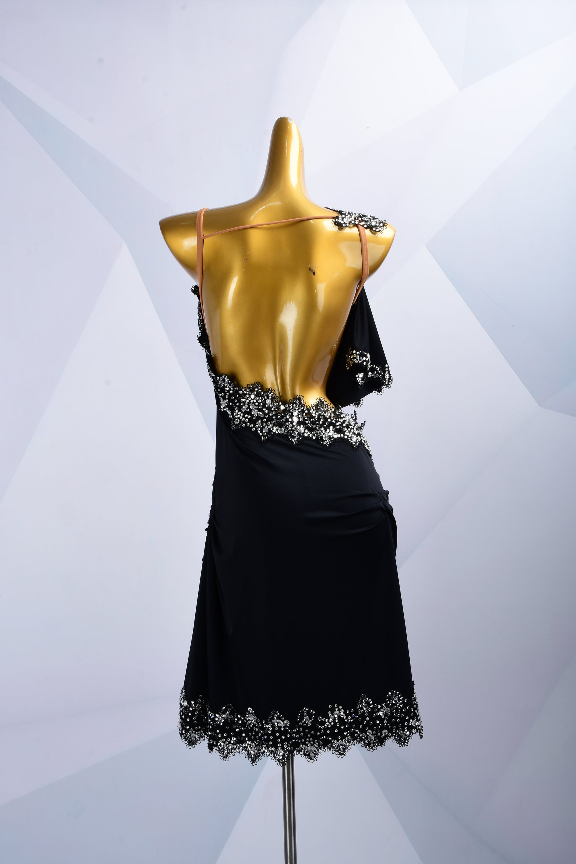 Black Latin Dress For Ladies