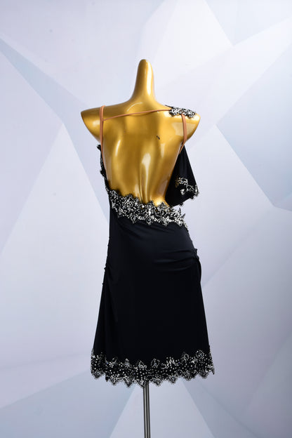 Black Latin Dress For Ladies