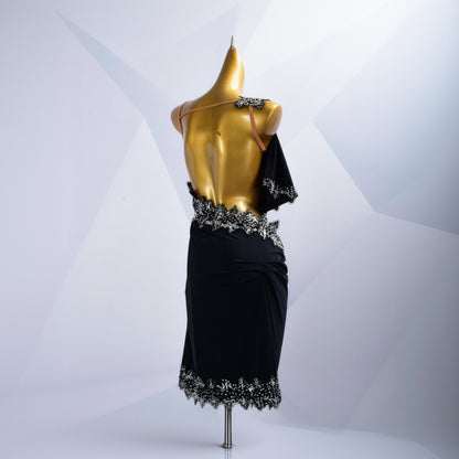 Black Latin Dress For Ladies