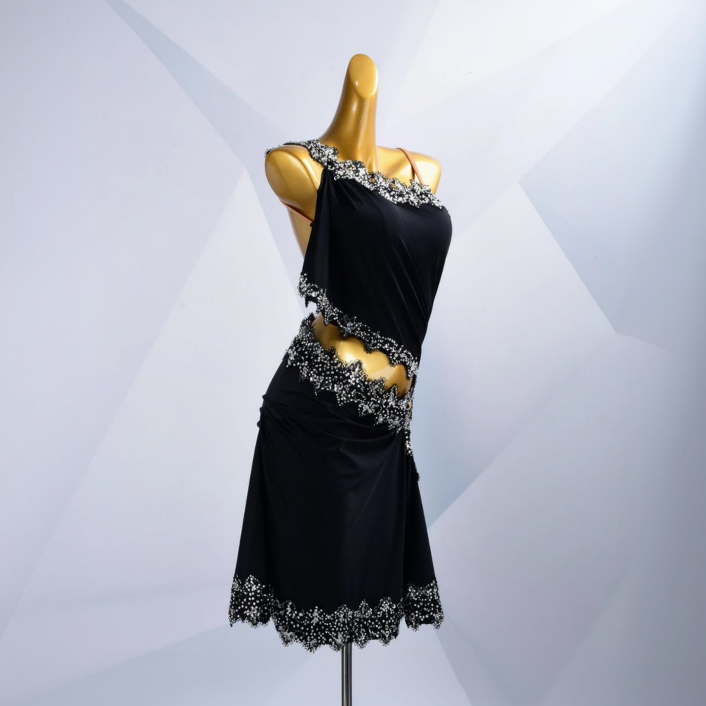 Black Latin Dress For Ladies