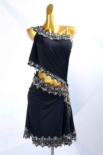 Black Latin Dress For Ladies