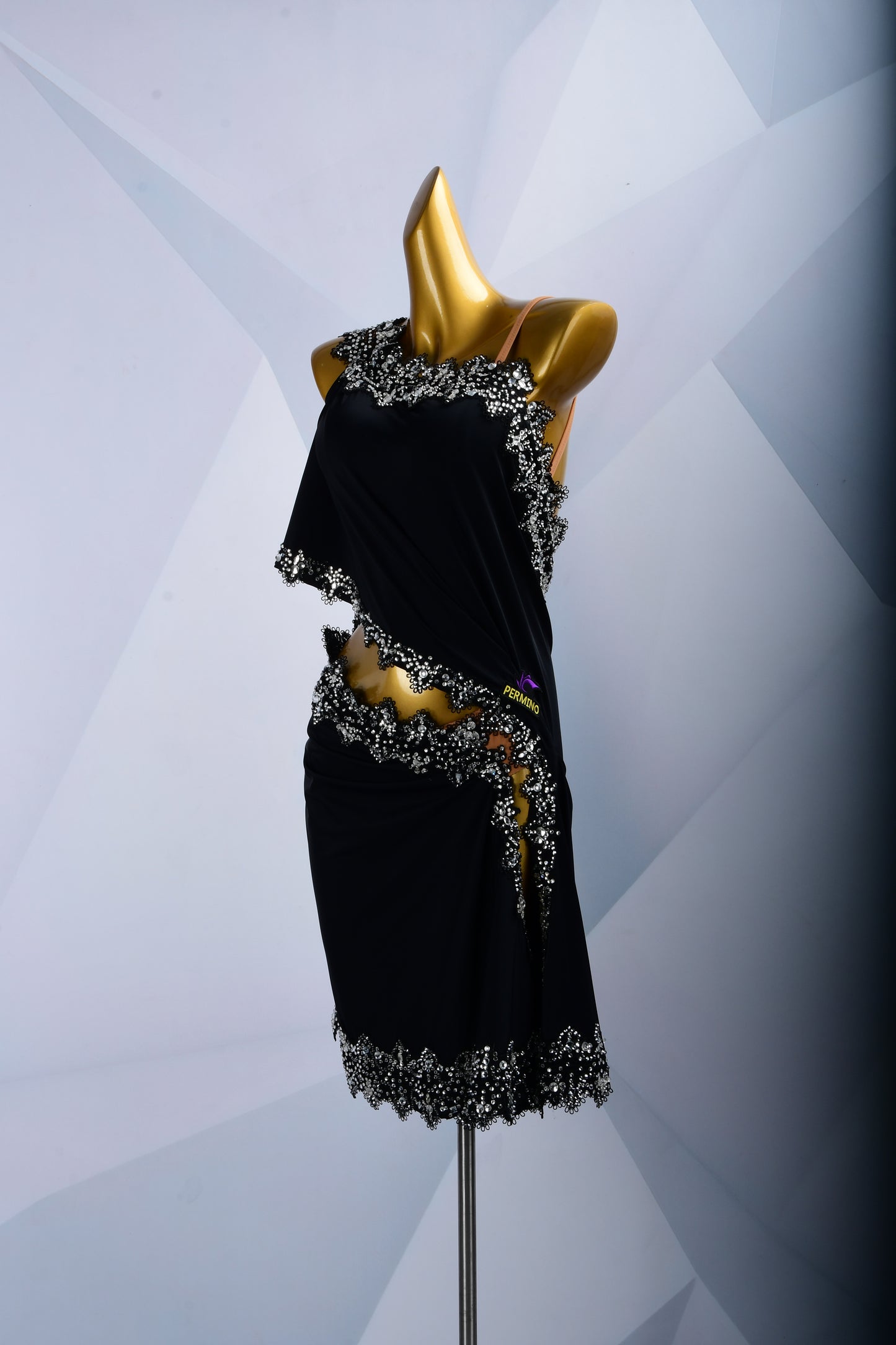 Starlit Desire | Black Latin Dress For Ladies | DSC_8503