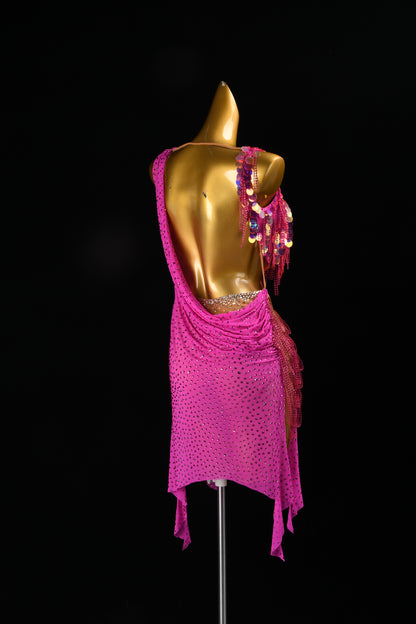 Eternal Glamour Bloom | Latin Dance Dress For Woman | DSC_8675