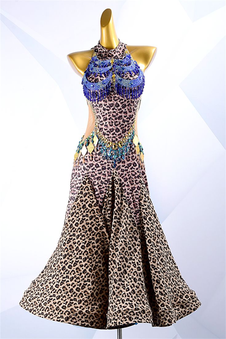 Wild Majesty | Ballroom Competition Dress | DSC_8759