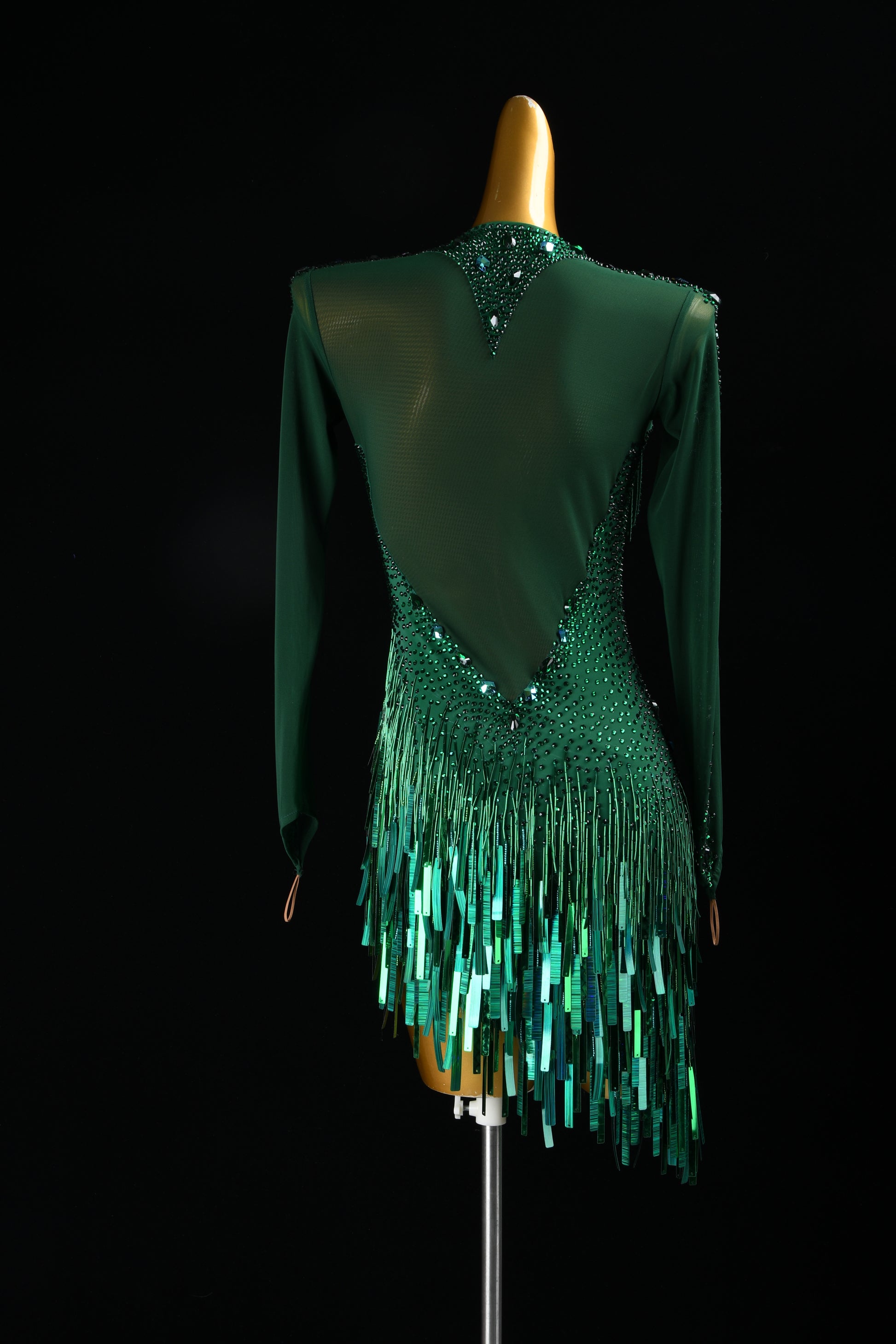 Green Latin Dress