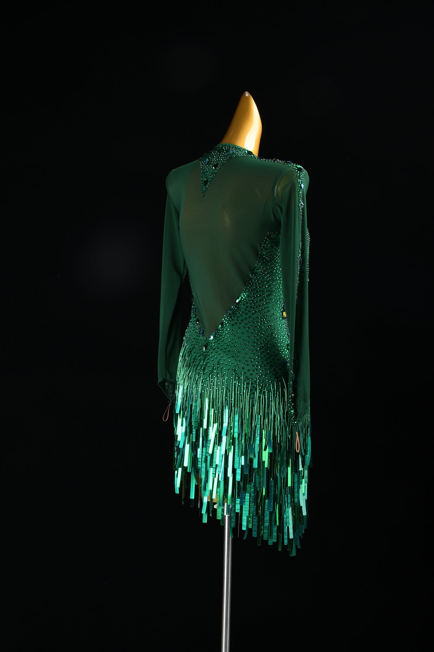 Green Latin Dress