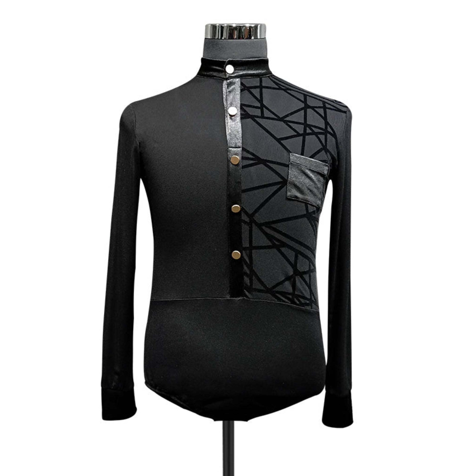 latin dress shirts Mens latin dance shirt by DSI model 4030