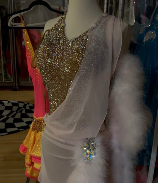 Beautiful Pink Latin Dress