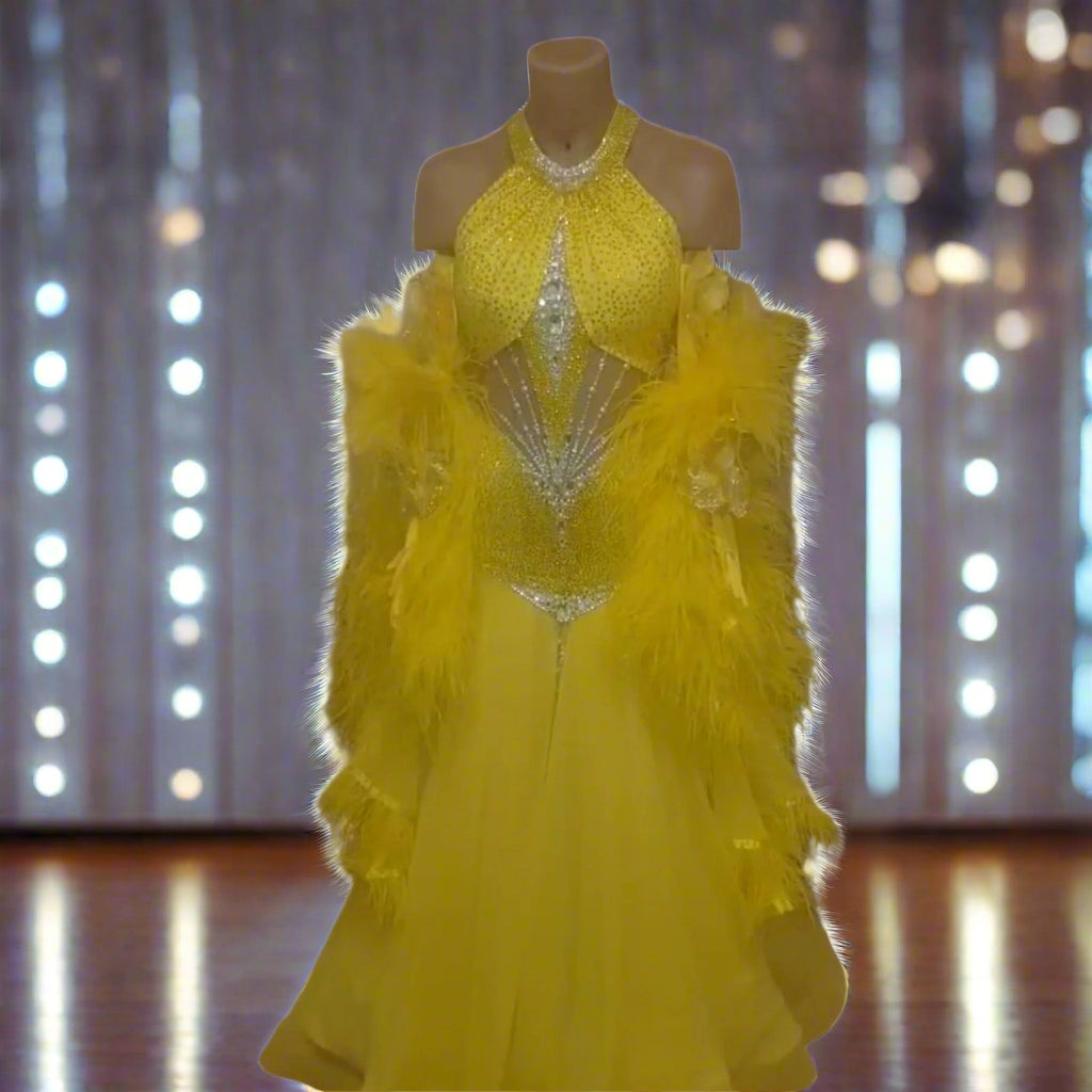 Golden Hour Glimmer Dress