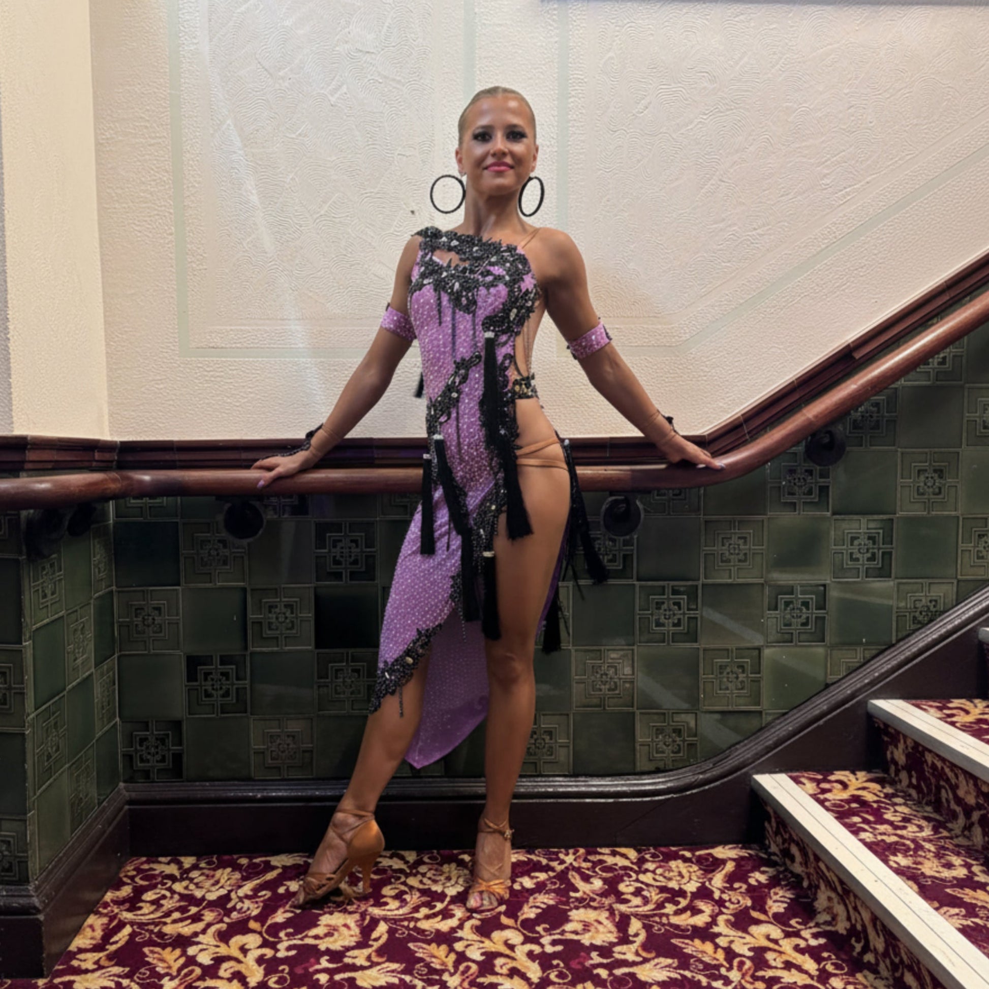 Luxury Latin Dance Dress
