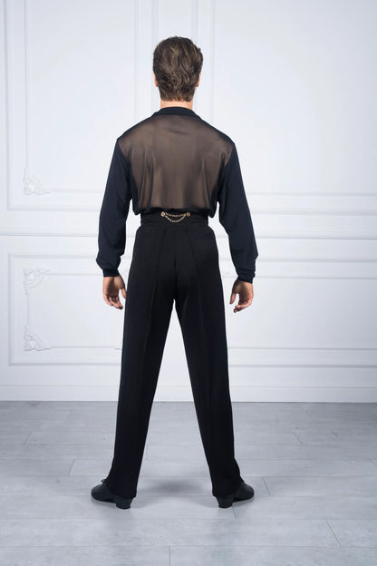 Black Latin Shirt