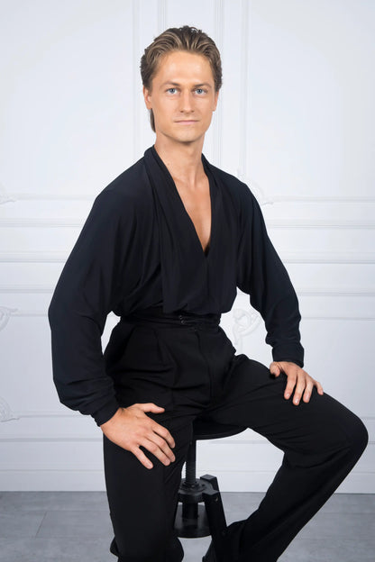 Black Latin Shirt