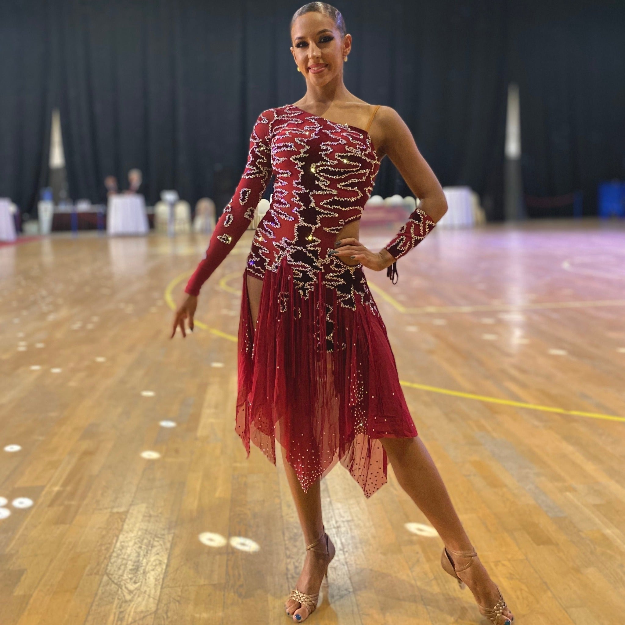 Red Dance Dress