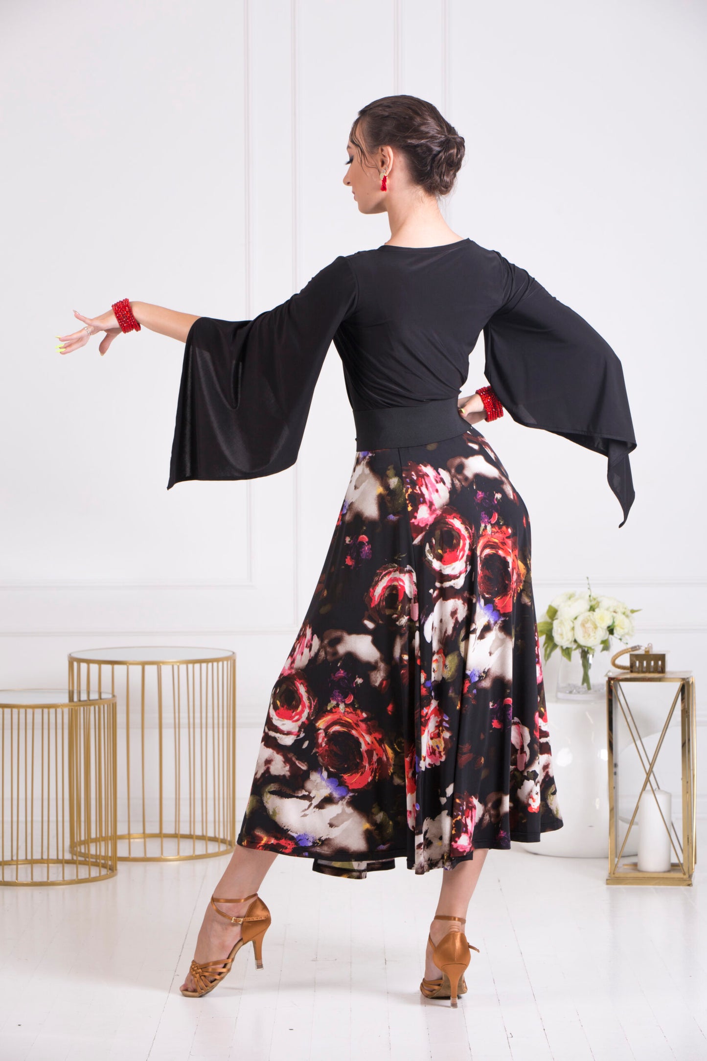 Serene Carimbo Ballroom SkirtDance Dressing