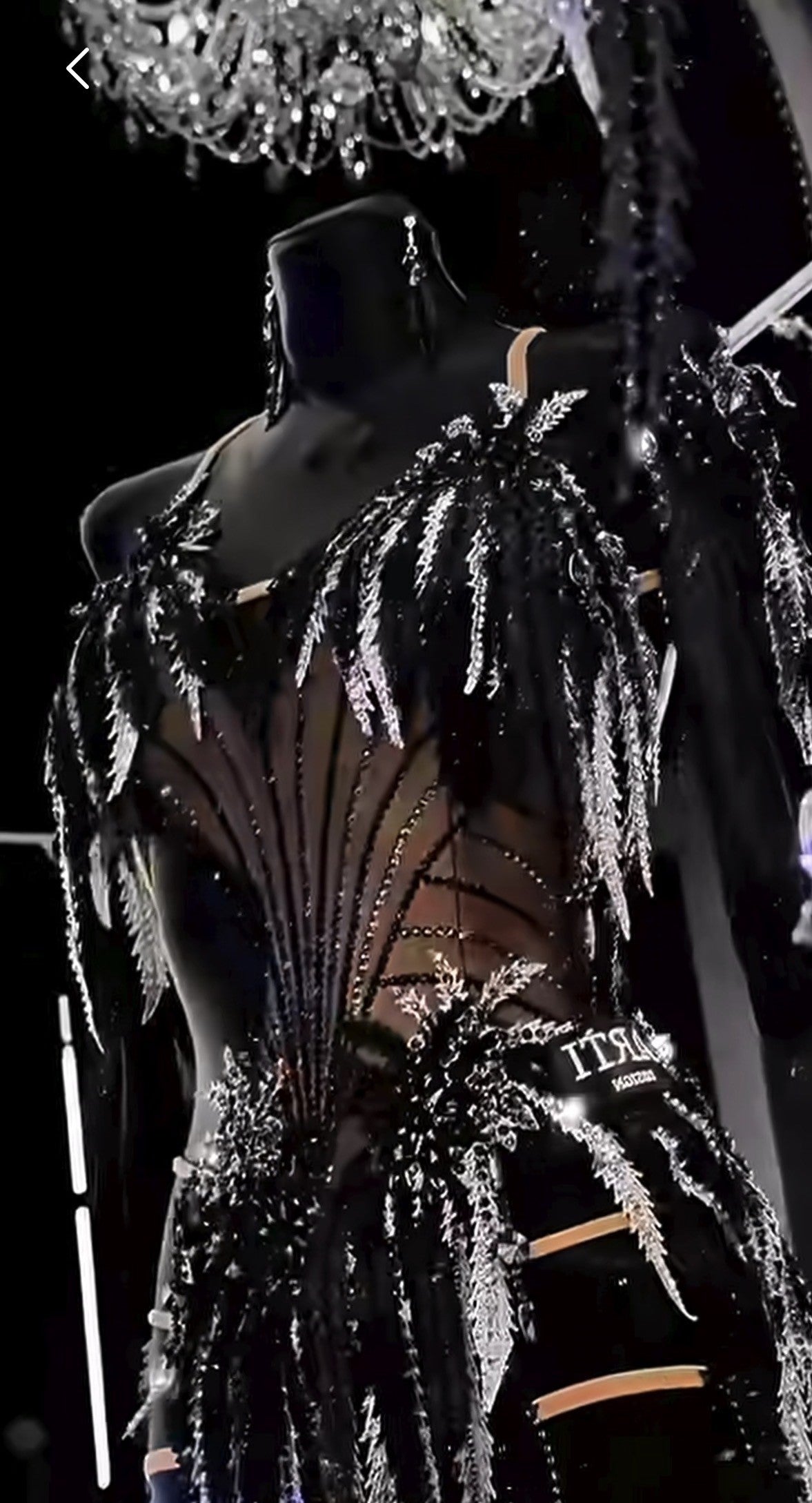 Luxury Latin Dance Dress