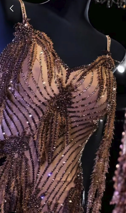 Exquisite Latin Dance Dress