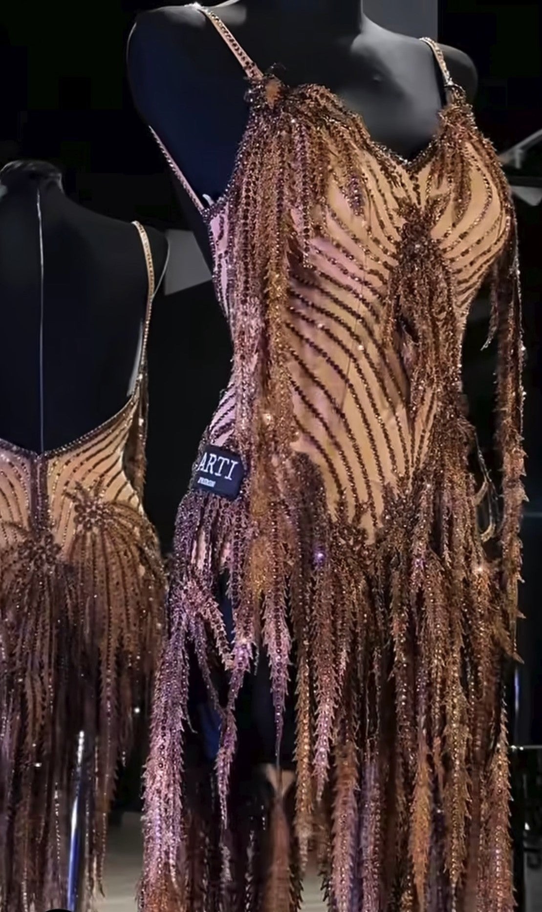 Exquisite Latin Dance Dress