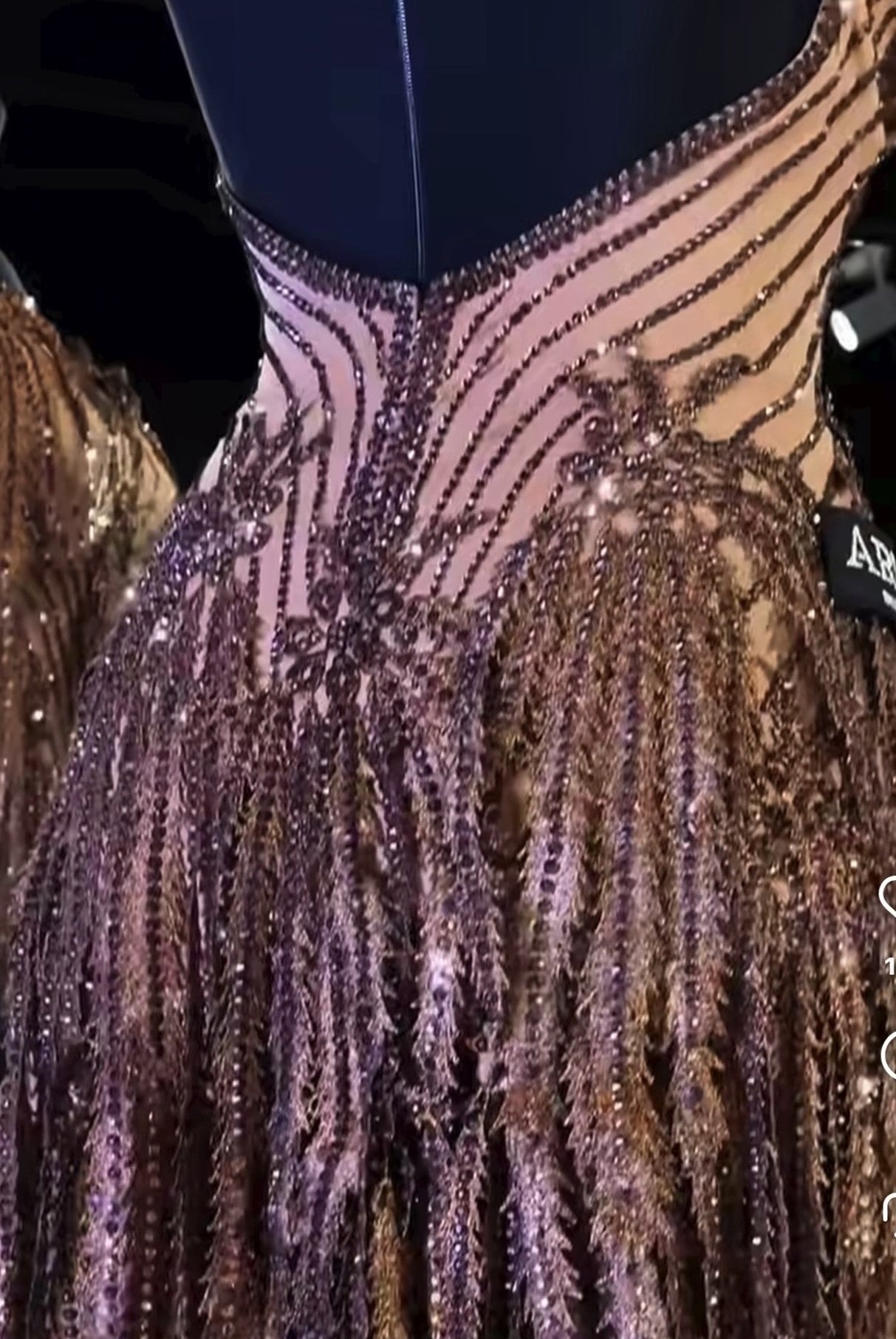 Exquisite Latin Dance Dress