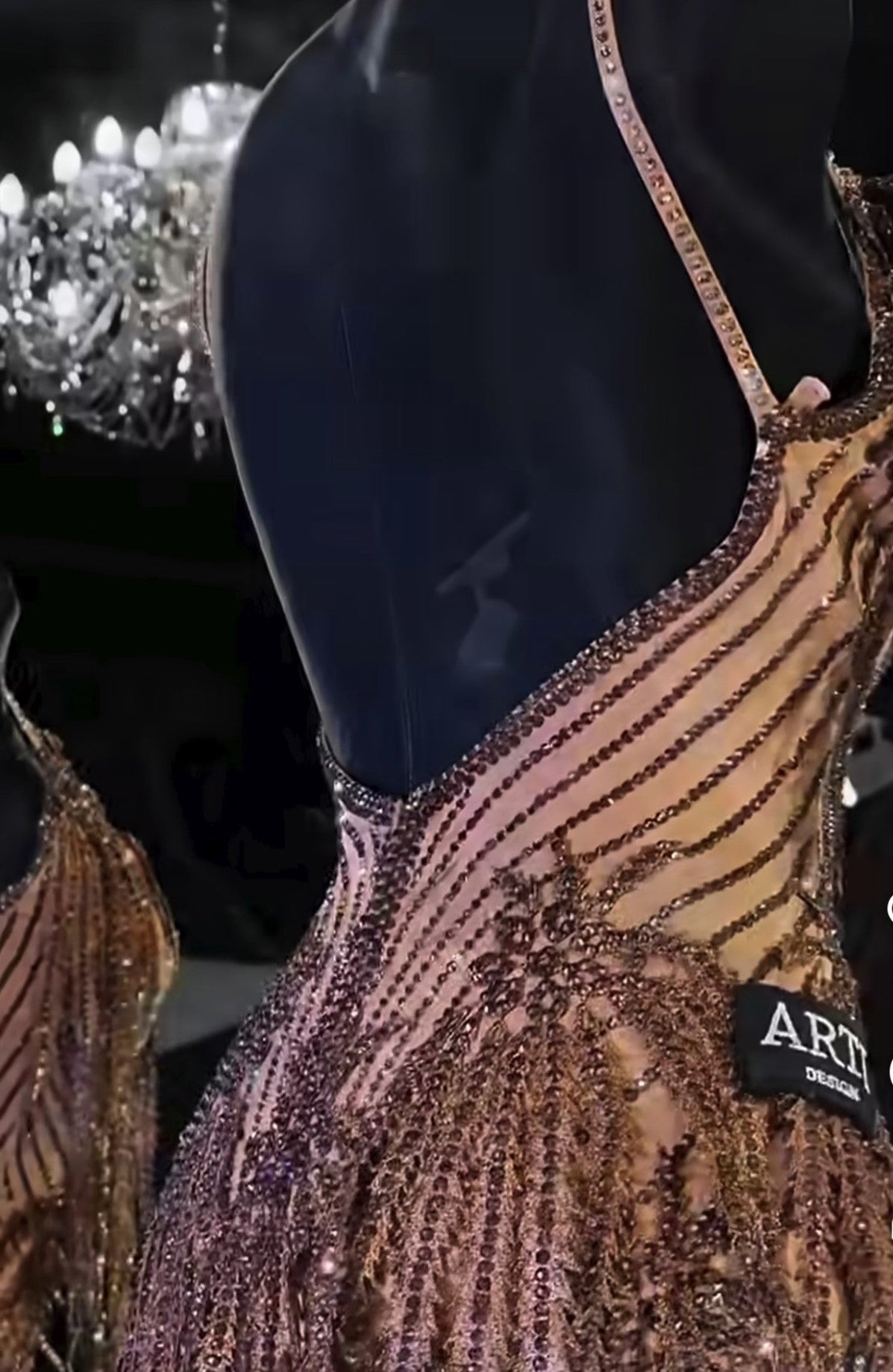Exquisite Latin Dance Dress