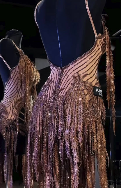 Exquisite Latin Dance Dress