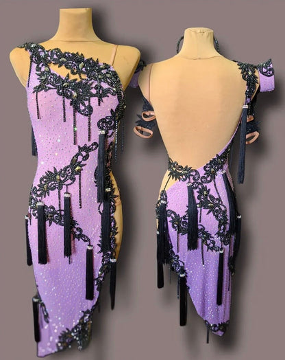 Luxury Latin Dance Dress