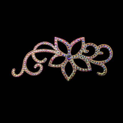 Dazzling Floral Hairpiece