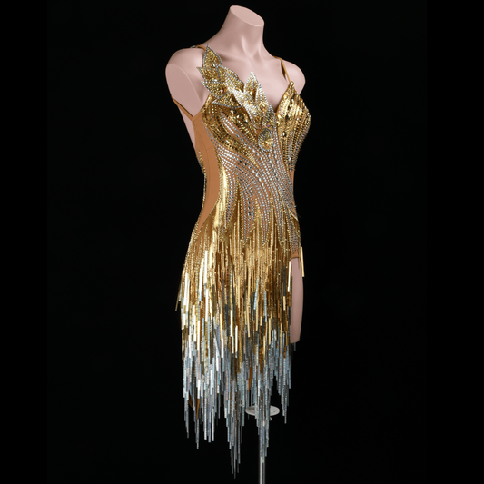 Golden Glitz Dress
