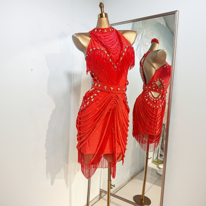 Latin Dance Dress For Competition