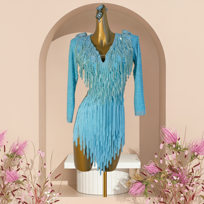 Latin Dance Dress For Competition