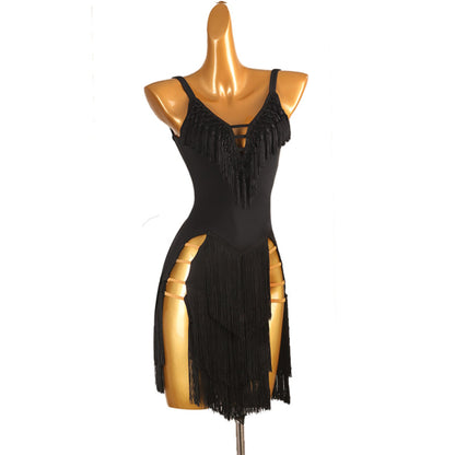 Customizable Fringed Dance Dress | LQ468Dance Dressing