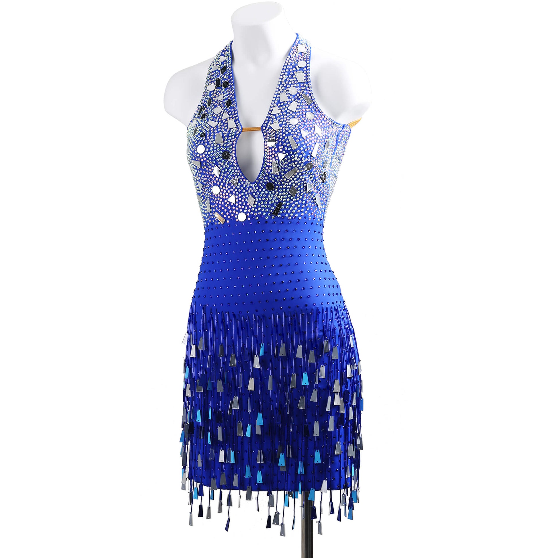 Rhinestone Latin Dress