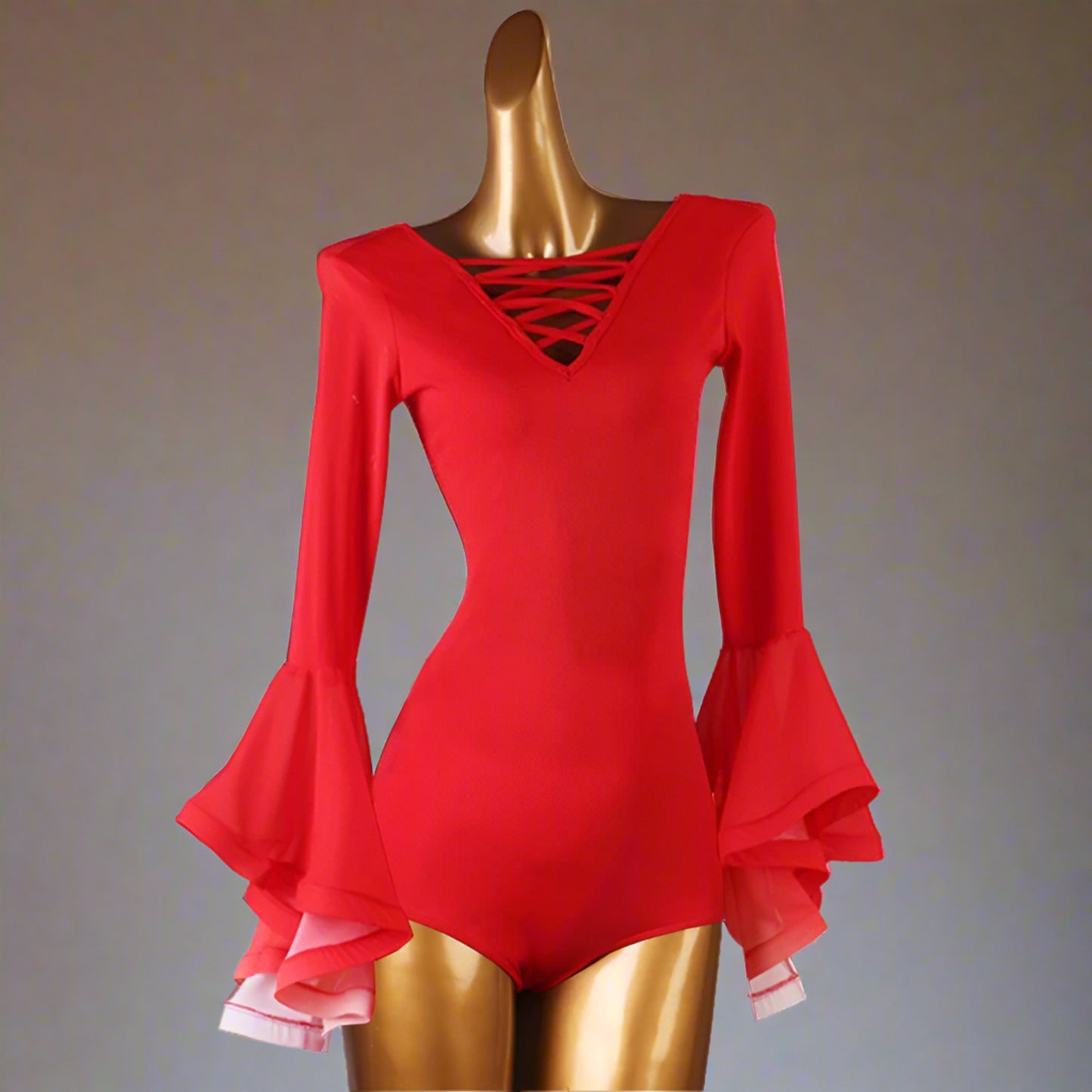 Strappy V-Neck Bodysuit