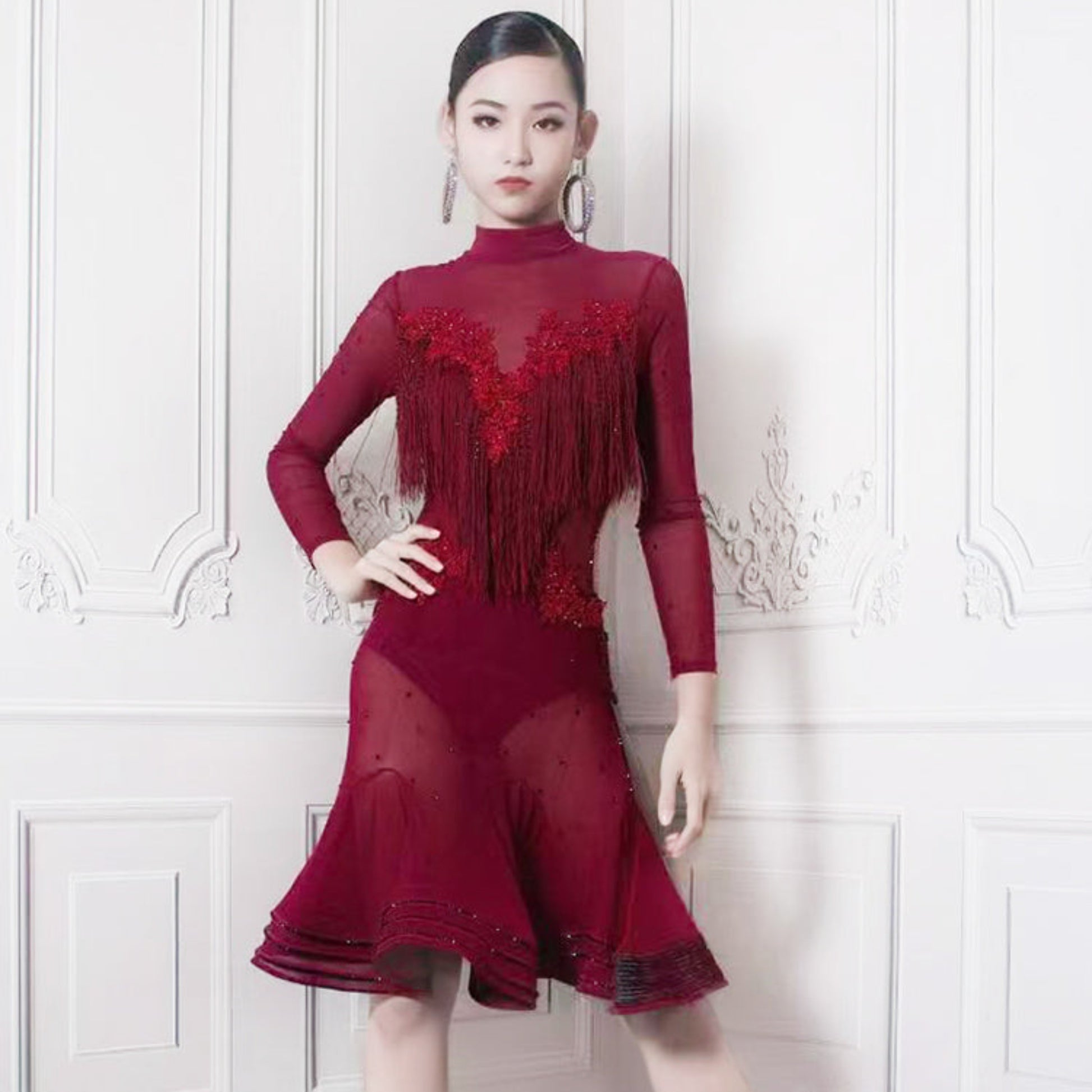 Latin dancesport dresses