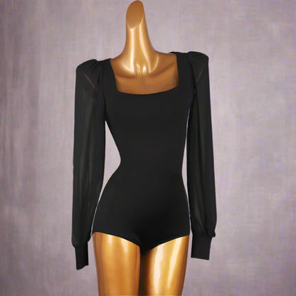 Shadowed Midnight Leotard 