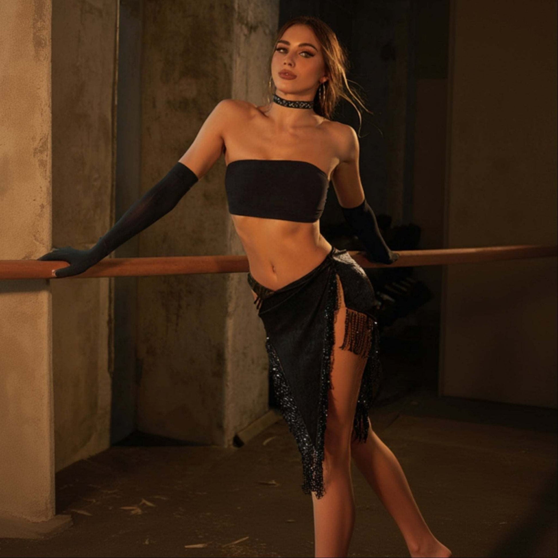High Quality Practice Latin Skirt