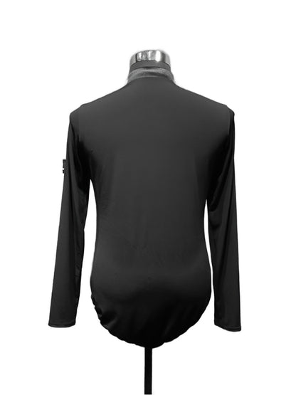 Mens Performance Shirt with Velvet Detailing | BY385