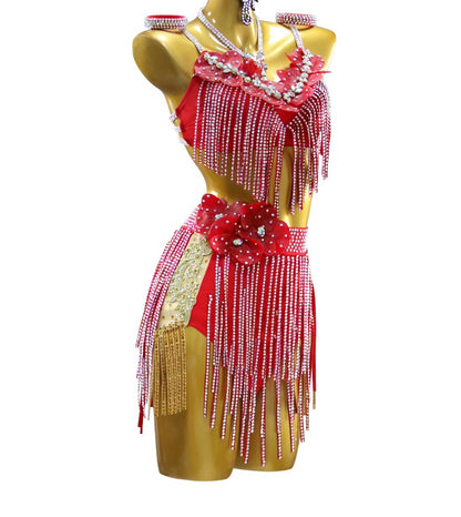 Red Latin Dress For Sale