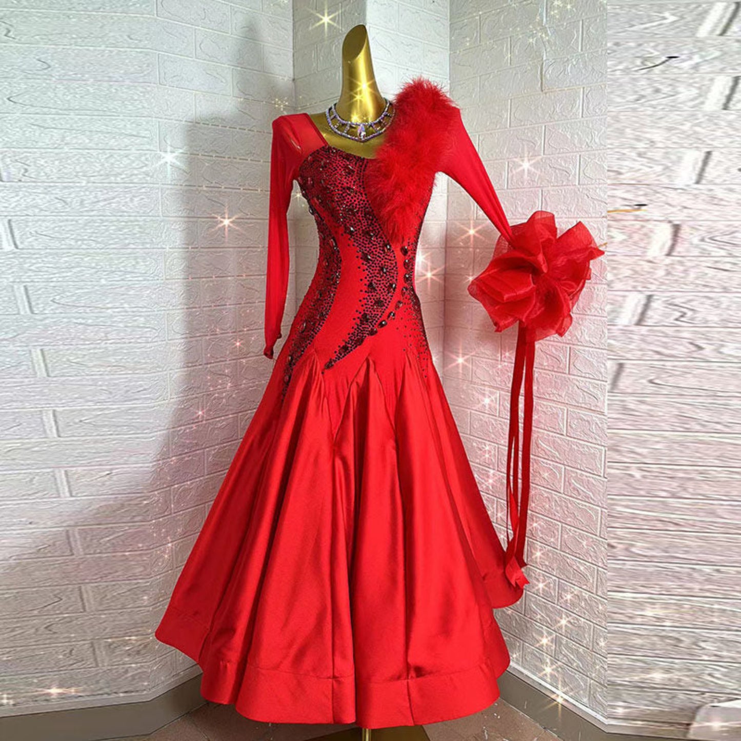 Woman Ballroom Dress