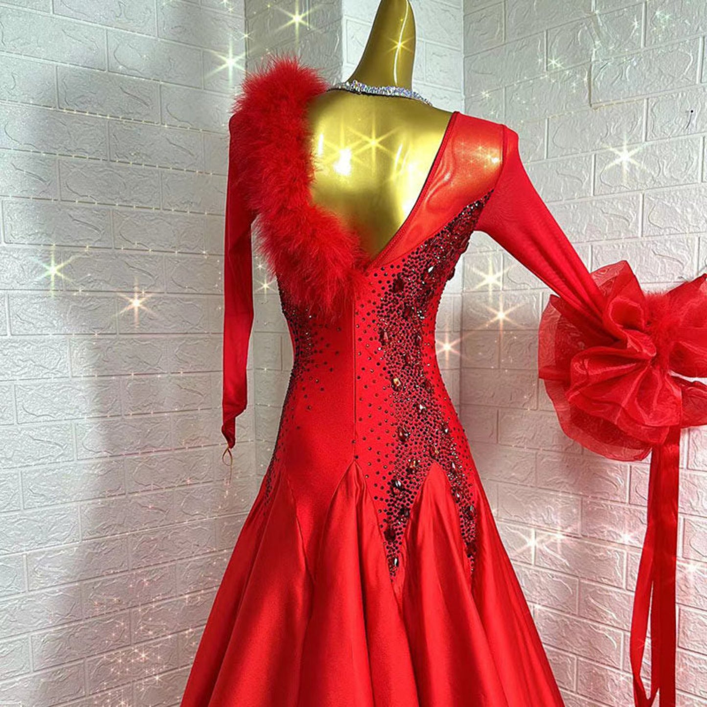 Woman Ballroom Dress