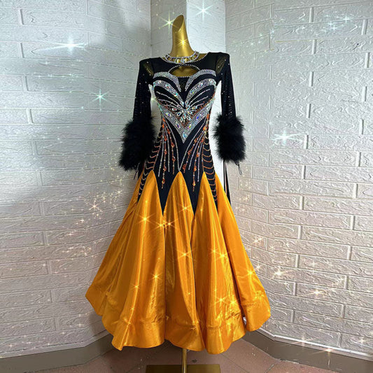 Custom Ballroom Dress For Ladies