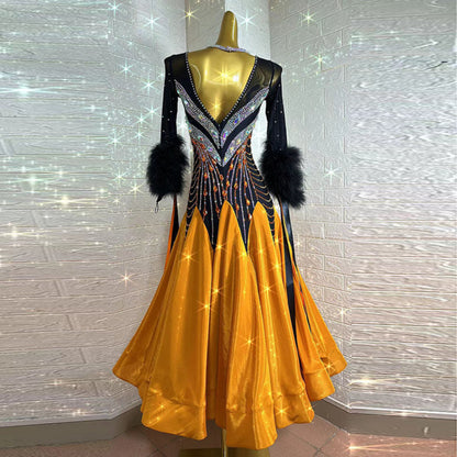 Custom Ballroom Dress For Ladies