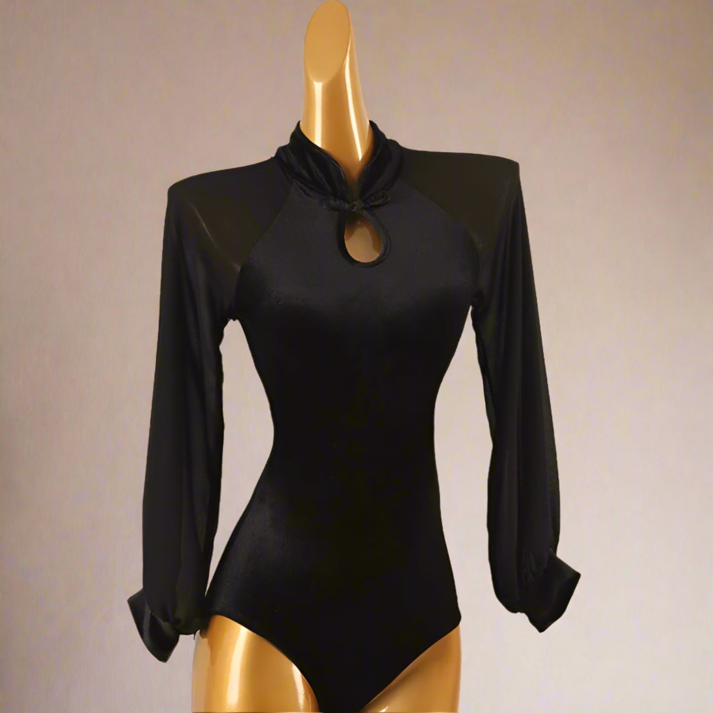 Keyhole Neck Dancewear