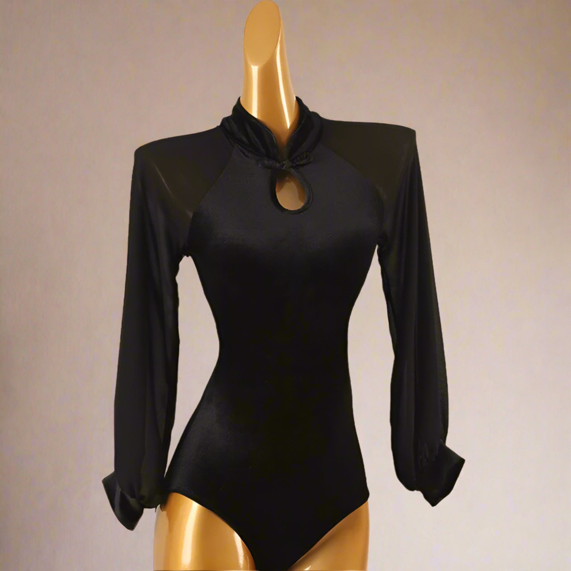 Keyhole Neck Dancewear