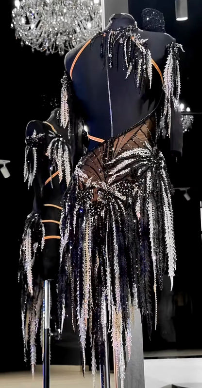 Luxury Latin Dance Dress