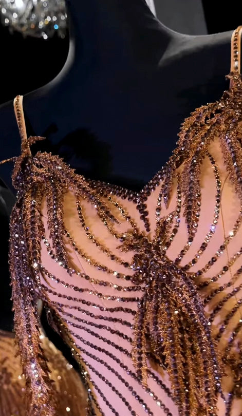 Exquisite Latin Dance Dress